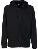 Black zip hoody