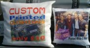 custom printed cushions