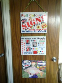 Photo printed Aluminium Signs