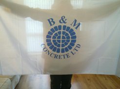 custom printed flag